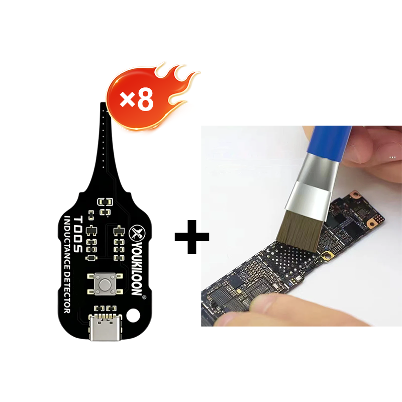 mellowzo®🥳2026 HOT SALE🥳💞50K+ SOLD!💡⚙️ 50% OFF! In-Circuit Inductor Tester – One-button simplicity, clear indicator. Non-contact, rapid diagnosis. A must-have for electronics repair. 📟🕊️
