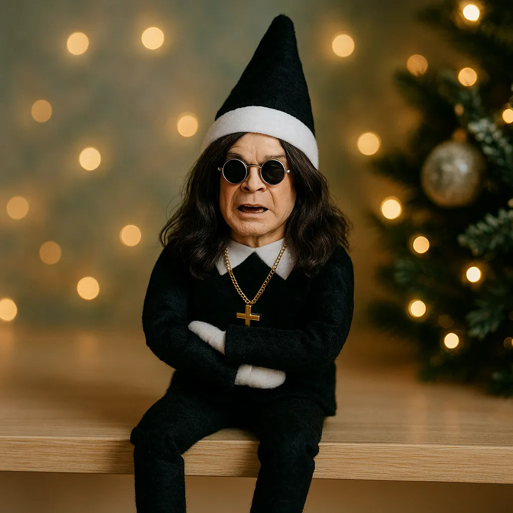 𝐎𝐳𝐳𝐲 𝐂𝐡𝐫𝐢𝐬𝐭𝐦𝐚𝐬 𝐄𝐥𝐟 𝐃𝐨𝐥𝐥 🎄 𝐑𝐨𝐜𝐤-𝐒𝐭𝐲𝐥𝐞 𝐂𝐡𝐫𝐢𝐬𝐭𝐦𝐚𝐬 𝐃𝐞𝐜𝐨𝐫𝐚𝐭𝐢𝐨𝐧 & 𝐆𝐢𝐟𝐭 🤘 𝐄𝐚𝐫𝐥𝐲 𝐇𝐨𝐥𝐢𝐝𝐚𝐲 𝐒𝐚𝐥𝐞 𝟓𝟓%𝐎𝐅𝐅🏆