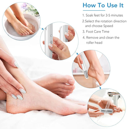 Remifa® Rechargeable Electric Callus Remover - Made In UK
