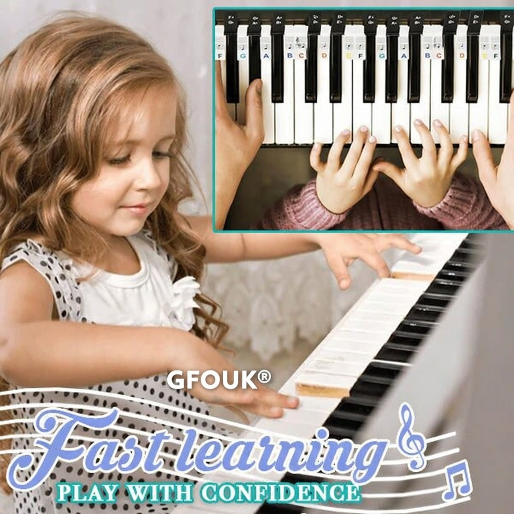 GFOUK® Detachable Piano Note Guide